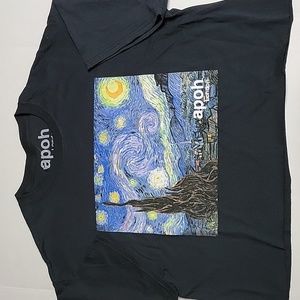 Apoh london the starry night crop top